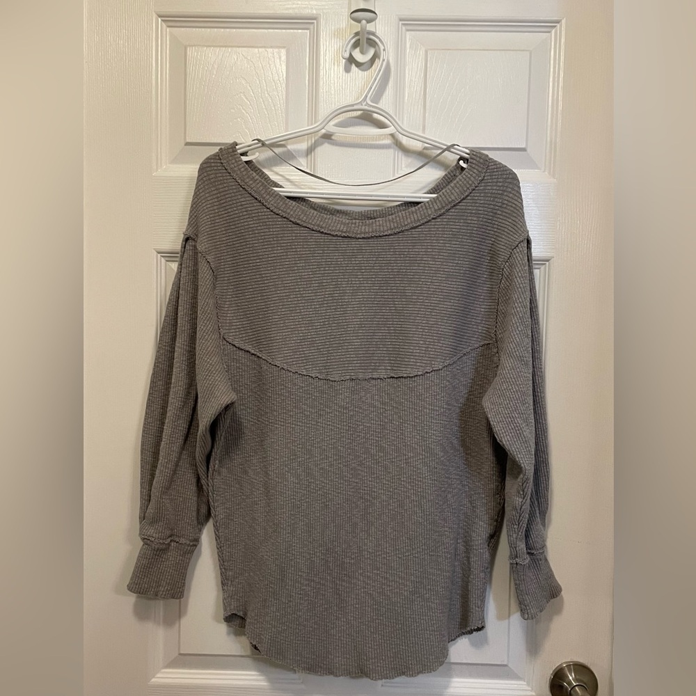 Free People OG long sleeve thermal shirt